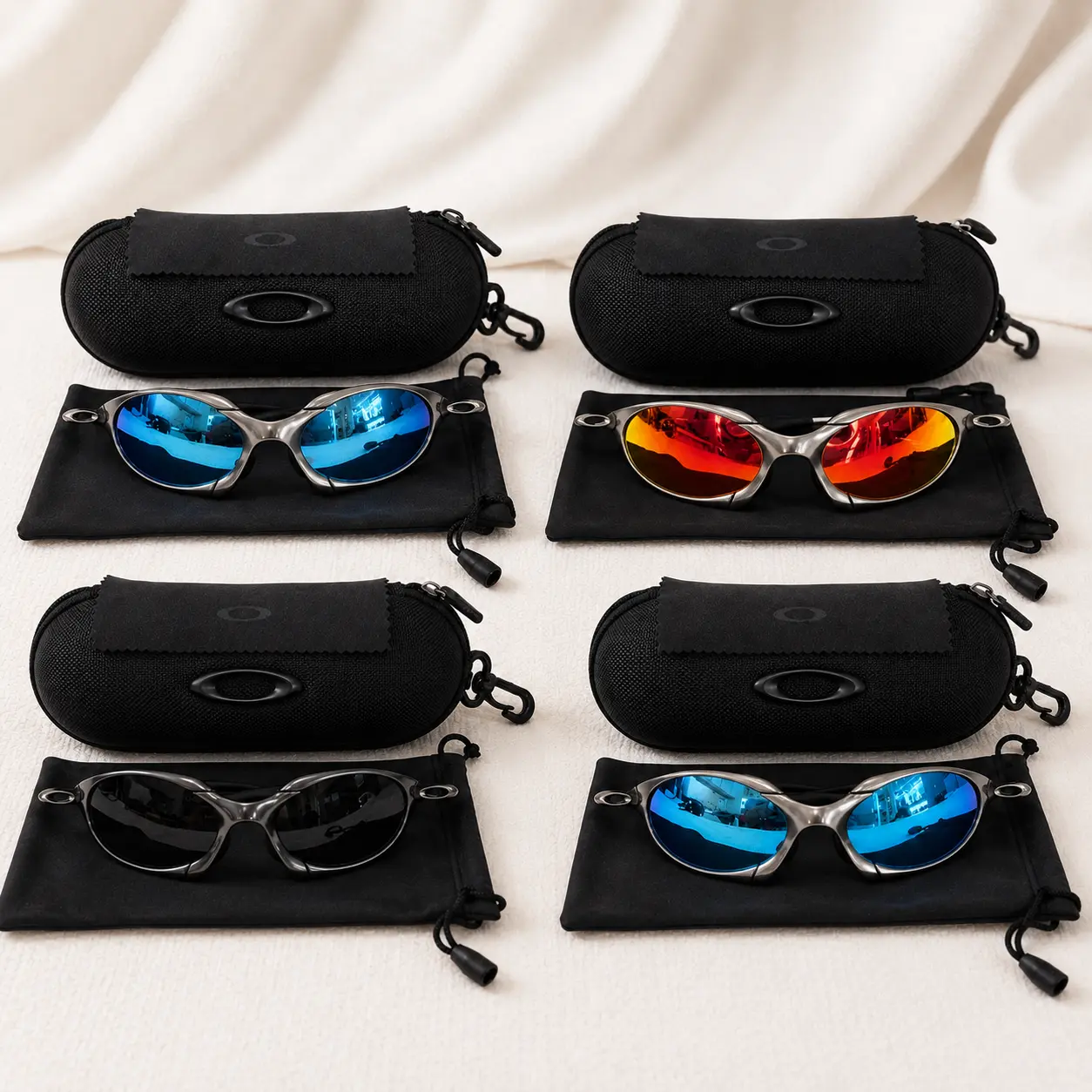 X-Metal Inspired Sport Sunglasses – Retro Mirrored Wraparound Shades, Y2K Outdoor Glasses Unisex