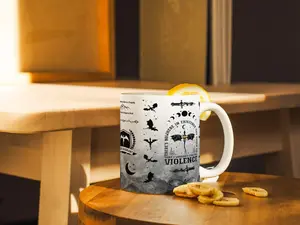 [Sale off up to 65%][Free Ship]  Fourth Wing Dragon Rider Mug, Xaden Riorson Bookish Gift, Violet Sorrengail Fantasy Romance Cup, Empyrean Series Romantasy Merch