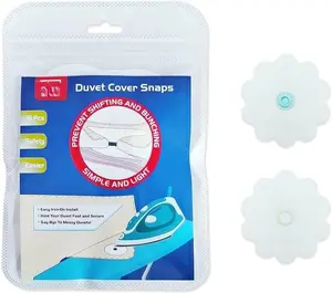 16 count of  Duvet Snaps, Prevents Comforter from Shifting Inside Duvet Cover