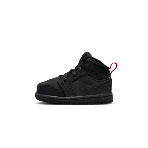 Toddler's Jordan 1 Mid SE Craft DK Smoke Grey/Black (FQ7756 001)