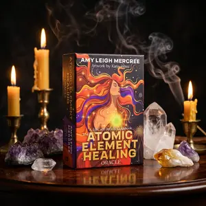 The Atomic Element Healing Oracle: 44 Card Deck & Guidebook of Goddesses, Angels, Medical Intuition, & the Periodic Table of Elements
