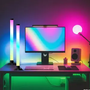 Desktop Ambiance Light, High-End Bedroom Fun Lighting, Smart Led Lighting, Room Live Streaming USB Plug-In, APP Control, Rhythm Sensor Lamp, Music Lights