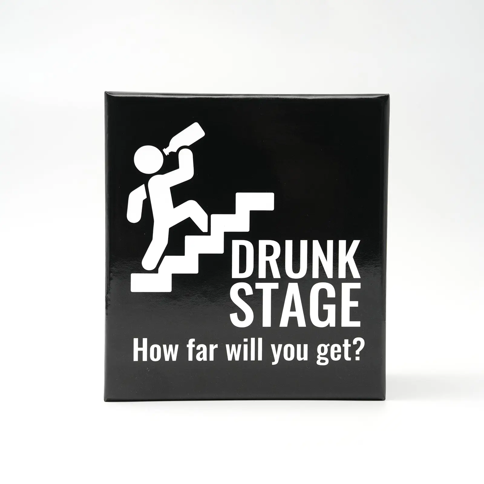 Drinking Game by Drunk Stage – 300 Cards of challenges/questions，3 levels Drinking Games for Adults Party, Game Nights with friends, College Events, Fun Drunk Games