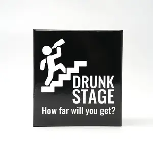 Drinking Game by Drunk Stage – 300 challenges/questions，3 levels – Card Drinking Games for Adults Party, Game Nights with friends, College Events & Bachelorette Celebrations, Alcohol games, Naughty, Fun Drunk Games, 21st birthday Gift