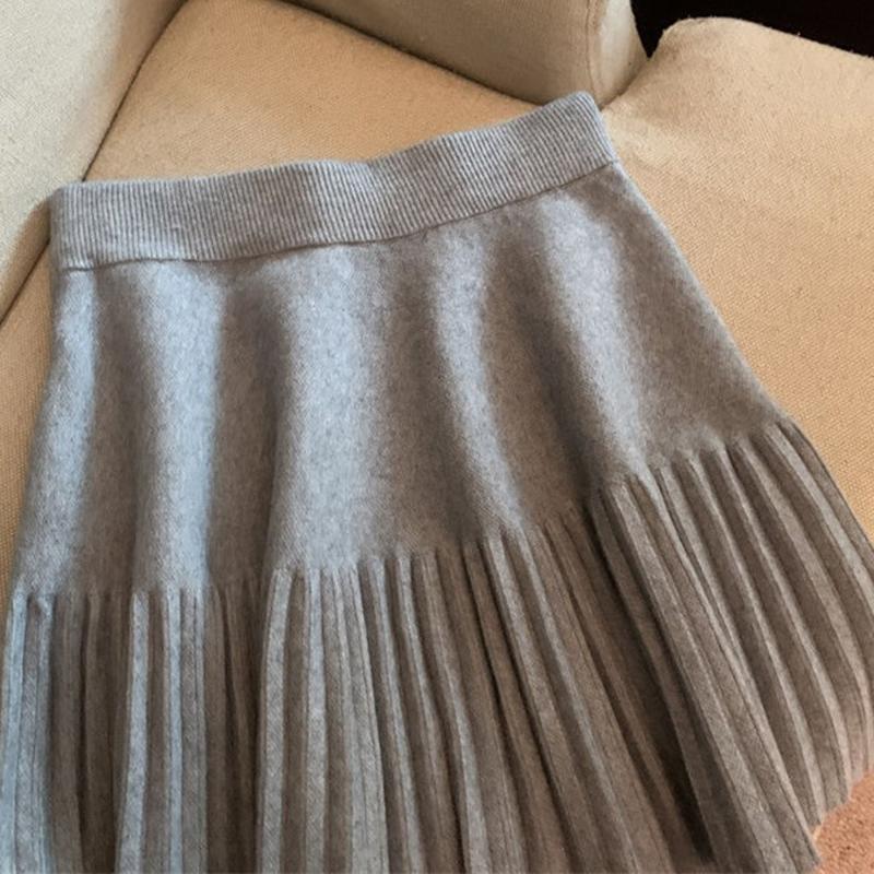 Pleated Mini Skirt