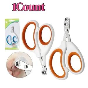 Double Hole Round Cat Claw Trimmer, Professional Pet Dog Nail Clippers, Paw Trimmer, Pet Grooming Tools, Small Dogs, Pet Beauty Supplies
