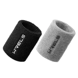 Wrels Elastic Sports Wristbands, Sweat-Wicking Terry Cloth, Unisex Tennis Basketball Football Running Gear, Workout Accessories, Comfortable Sportswear Accessories