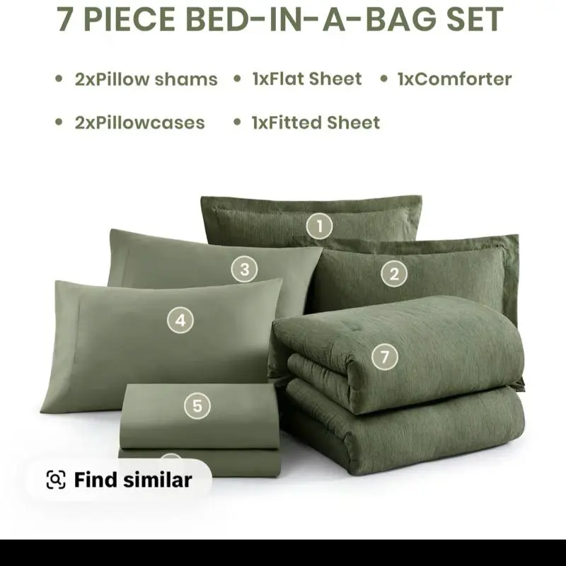 Bedsheets, 4-Pieces Bedding Set for Bedroom Linens (Textiles & Soft Furnishings Collection)