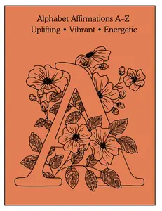 30-Day A-Z Affirmation Coloring Book