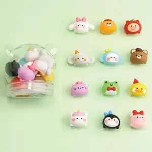 12 Pcs Cute Erasers Cartoon Animal Eraser Kawaii 3D Eraser Pencil Eraser for Students Girls School Office Supplies (Cute Animals)