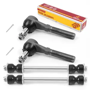 4 PC Front Sway Bar Stabilizer End Link & Outer Tie Rod End Kit  95994MT