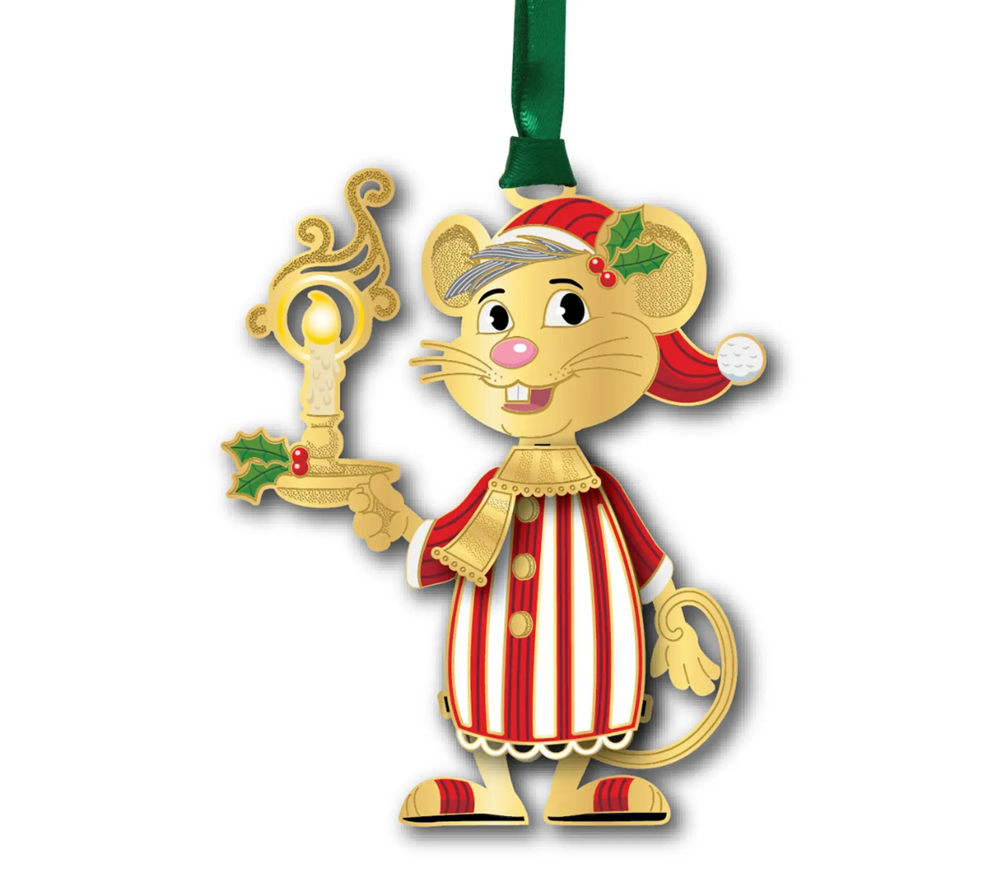 Beacon Designs Christmas Mouse Ornament