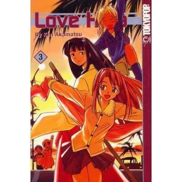 USED-Love Hina, Vol. 3 by Ken Akamatsu (Paperback)