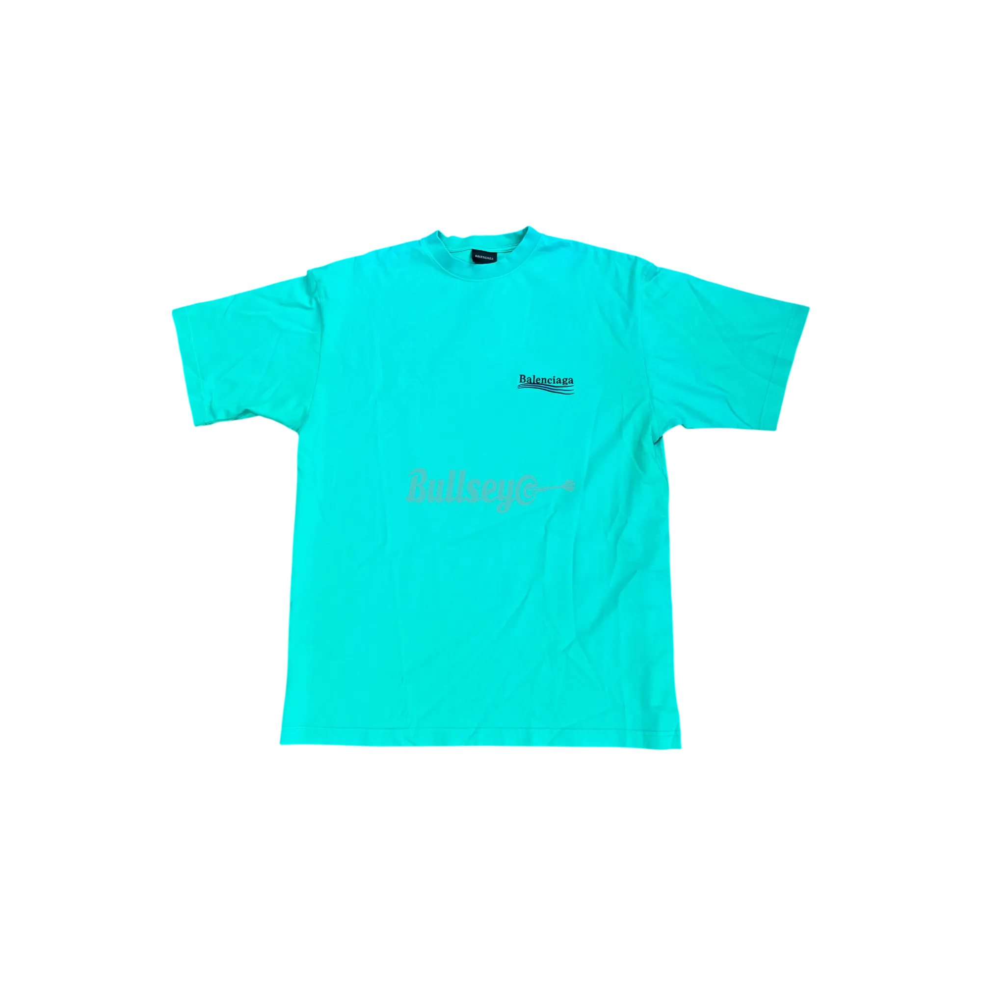 Balenciaga Political Campaign Logo Bright Green T-Shirt - TikTok Shop