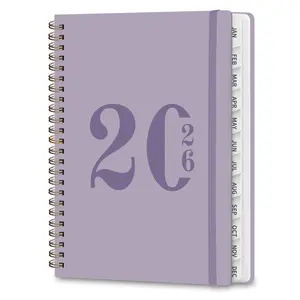 2026 Weekly & Monthly Planner - A5 Hardcover Academic Calendar, Jan to Dec 2026 | Office & School Supplies