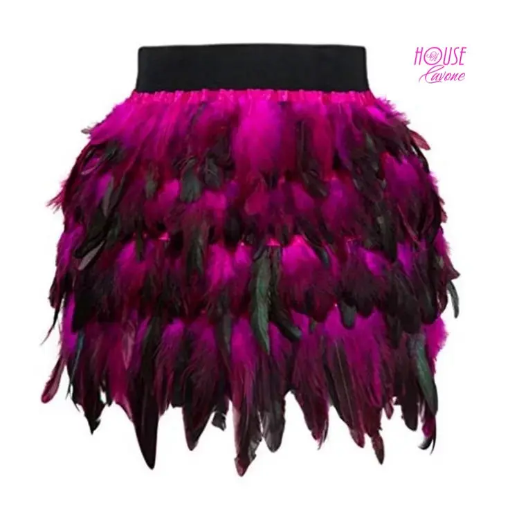 Peacock Feather Skirt
