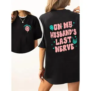 2026 New Coquette Fun Slogan Loose T-Shirt, Y2K Vintage Spice Oversized Top, Breathable Skin-Friendly Fabric, Front & Back Print