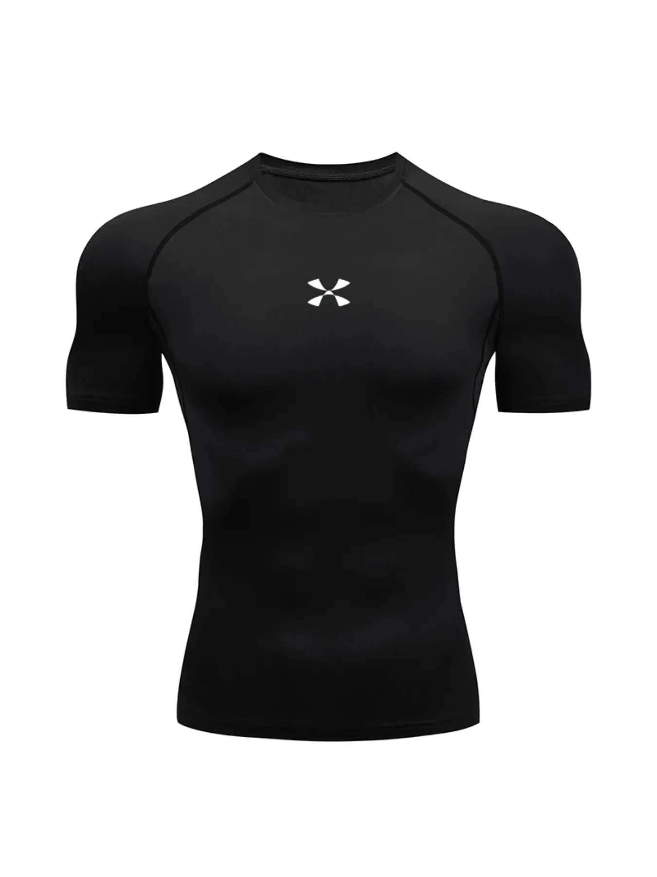 Compression T Shirt Men Summer Sportswear Running T-shirt Elastic Quick Dry Sport Tops Tee Athletic Gym Workout Shirts Men