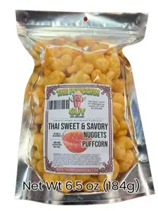 Thai Sweet & Savory Puffcorn Nuggets - Plant Based and Gluten Free Snacks