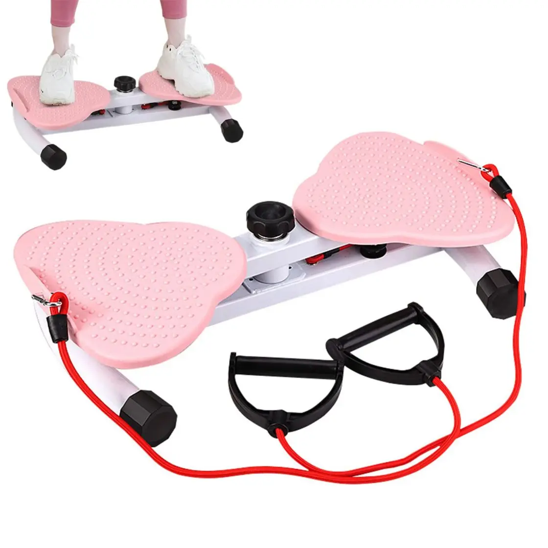 Waist Twisting Machine，Home Gym Fitness Equipment ，Core Strength Training，for Abs Glutes & Core Workout, Non-Slip Separate Twisting Disc for Full Body Sculpting, Quiet Home Gym Fitness Equipment