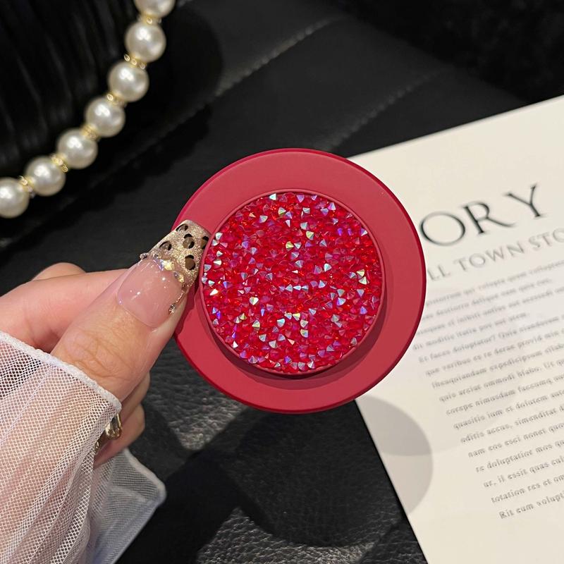 Brilliant diamond model, super strong magnetic mobile phone holder, multi-color luxury color matching, free horizontal and vertical screen hovering, full of high-end feeling, strong adsorption and no falling, universal for mobile phones/tablets/airpods