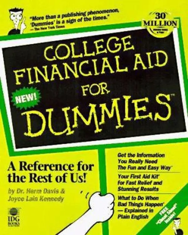 USED Book - College Financial Aid For Dummies by Herm Davis (Paperback) - english