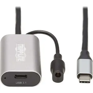 Tripp Lite U330-05M-C2C USB-C Active Extension Cable - USB-C to USB-C M-F USB 3.1 Generation 1 Data Only - 16 ft.