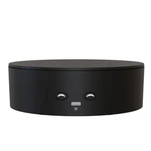 Multipurpose Electric Turntable, 5.1 Inch Mini Rotating Display Table, Product Display Shooting Speed Regulation Stable No Jitter Turntable, Display Risers Stand