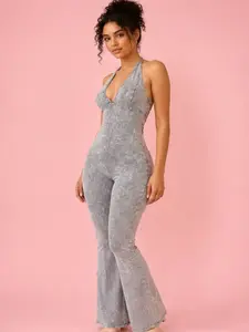 Daytona Lace-Back Flare Jumpsuit