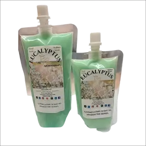 Selected Scent Eucalyptus Squeezable Wax Melt - Natural Aromatherapy Scented Candle for Living Room & Bedroom - Eco-Friendly & Cruelty-Free - Easy Application & Long Lasting Fragrance