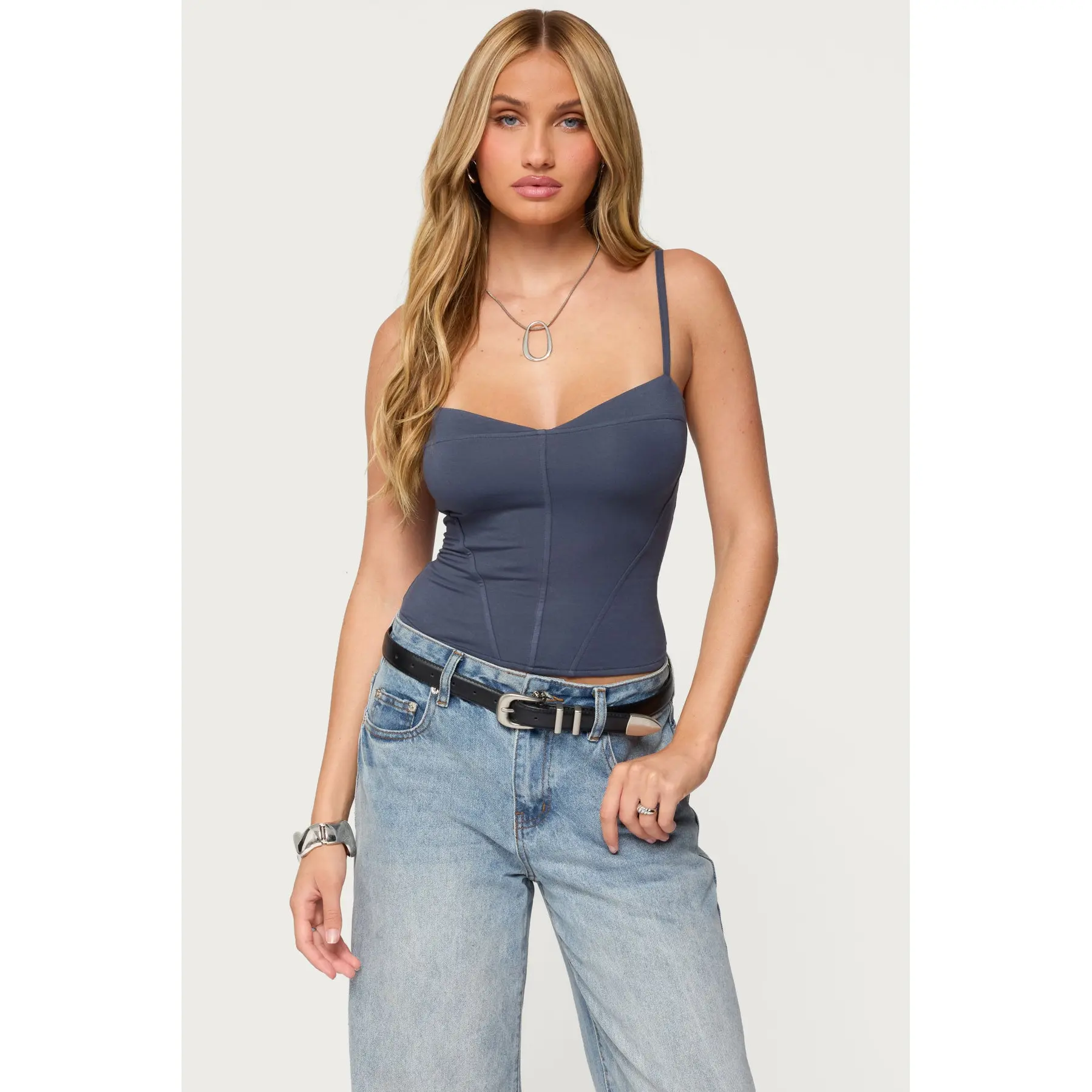Katanya Lace Up Top