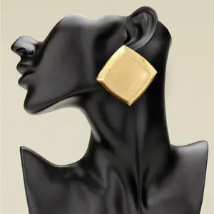 Bold Intentions — Square Statement Earrings