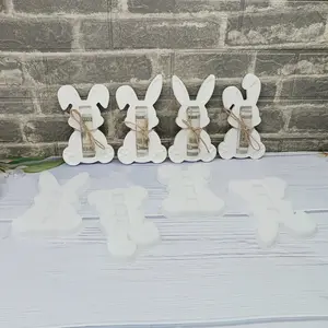 Resin Silicone Mold Rabbit Gift Display Stand, Durable Reusable Craft Casting, DIY Enthusiasts, Silicon Molds S2415-S2418, 35g-40g