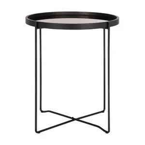 Safavieh Small Round Tray Top Accent Table