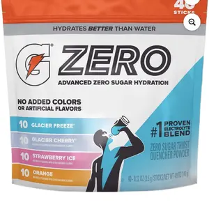 Gatorade G Zero Powder Variety Pack, 40 pk