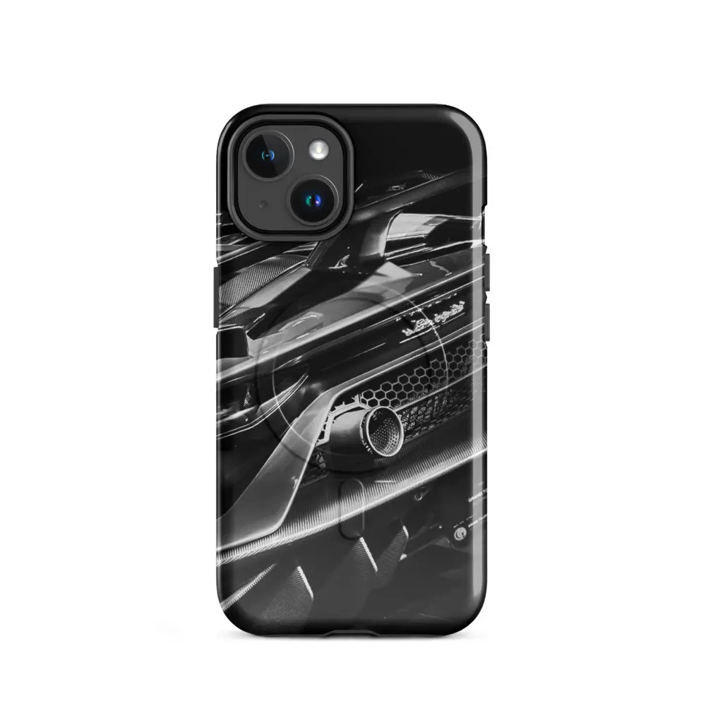 Lamborghini MagSafe® Tough Case for iPhone 17 Pro, 16, 15 - Dual Layer Protection with Impact-Resistant Shell & Shock-Absorbing Liner