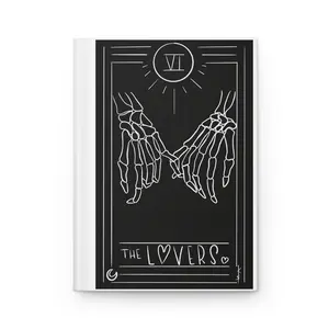 Skeleton Lovers Journal | Gothic Gift, Romantic Notebook, Aesthetic Planning, Halloween Decor, Unique Stationery