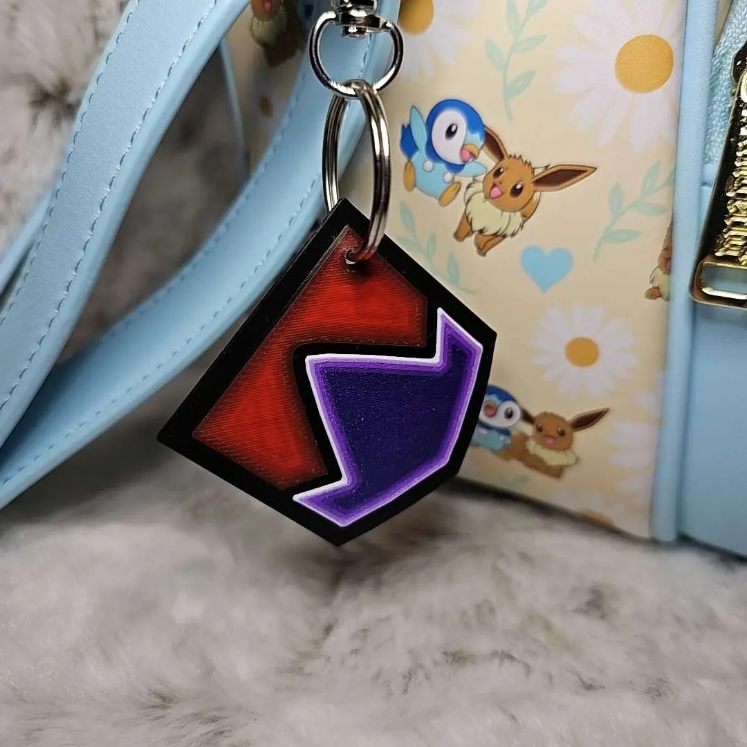 FFXIV Damage Down Keychain