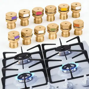 12PCS Brass Propane Orifice Kit LP Gas Conversion For Frigidaire Kenmore Electrolux Stove 12PCS Brass Propane Orifice Kit LP Gas Conversion For Frigidaire Kenmore Electrolux Stove