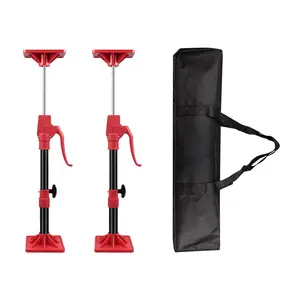 Cabinet Jack Support Pole 2-pack 11-23 Inch Steel Adjustable Quick System Rod Telescopic Third Hand Tools With 200lbs Capacity For Installing Cabinets/lifting Drywall
