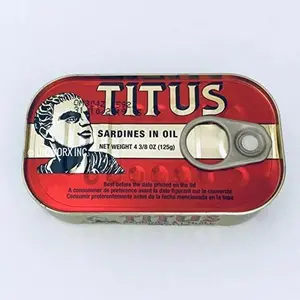 Titus Sardines in Oil – Canned Sardines