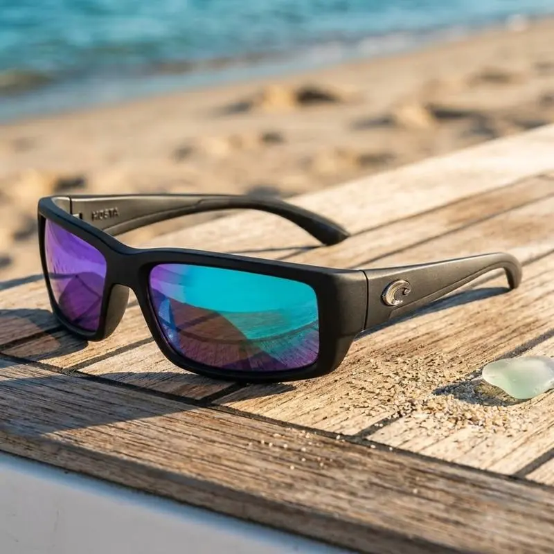 Costa Del Mar Fantail Polarized Sunglasses Mens, 580G Lens Outdoor Eyewear, Fishing, Driving & Water Sports Glasses