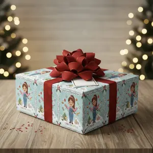 Mrs. Rachel Christmas wrapping paper