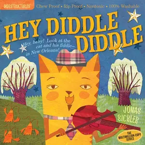 USED Book - Indestructibles: Hey Diddle Diddle: Chew Proof - Rip Proof - Nontoxic - 100% Washable (Book for Babies, Newborn Books, Safe to Chew) (Paperback) - english