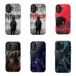 FattMack Untreated Trauma Rap Art Album Waterproof Cellphone Case - Durable Protection Accessory for iPhone 12/13/14/15/16/17 Pro/Pro Max/Plus Devices, Holiday Gift for Friends