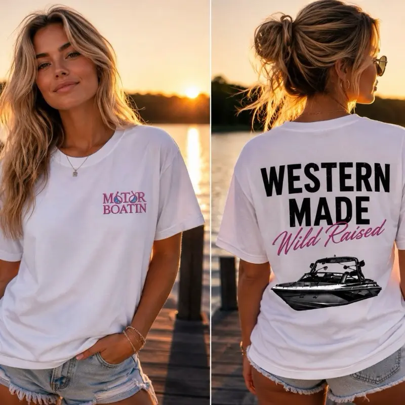Western-Made Motor Boating T-Shirt