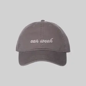 Car Week Retro Dad Hat - Grey