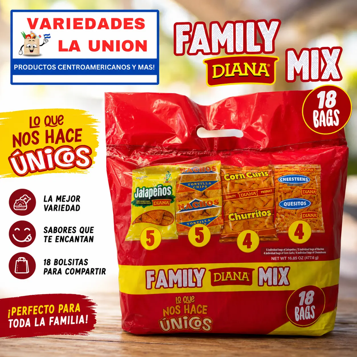 Family Pack 18 Pack Diana Mix