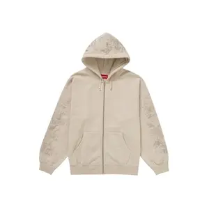 Supreme Men's AOI Zip Up Hooded Sweatshirt Natural, from StockX