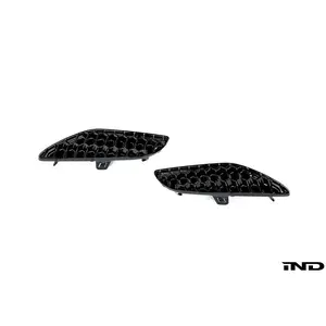 Acexxon F95 X5M / F96 X6M Rear Reflector Insert Set - 3D Honeycomb